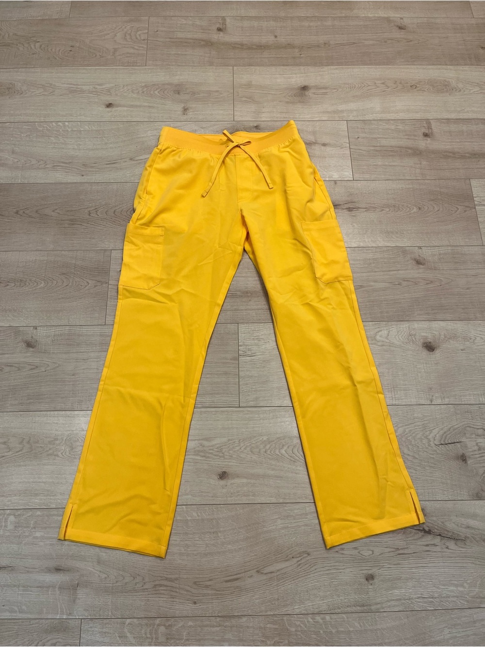 Mandala Yellow Scrub Pants